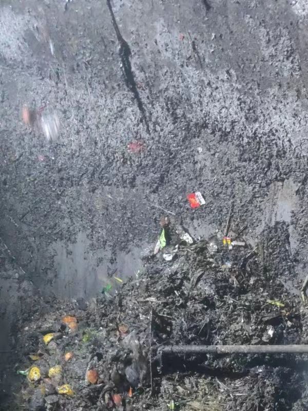 淄川污水池清理